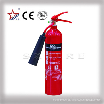 En3-7 Portable CO2 Fire Extinguisher Aluminium-Alloy Material